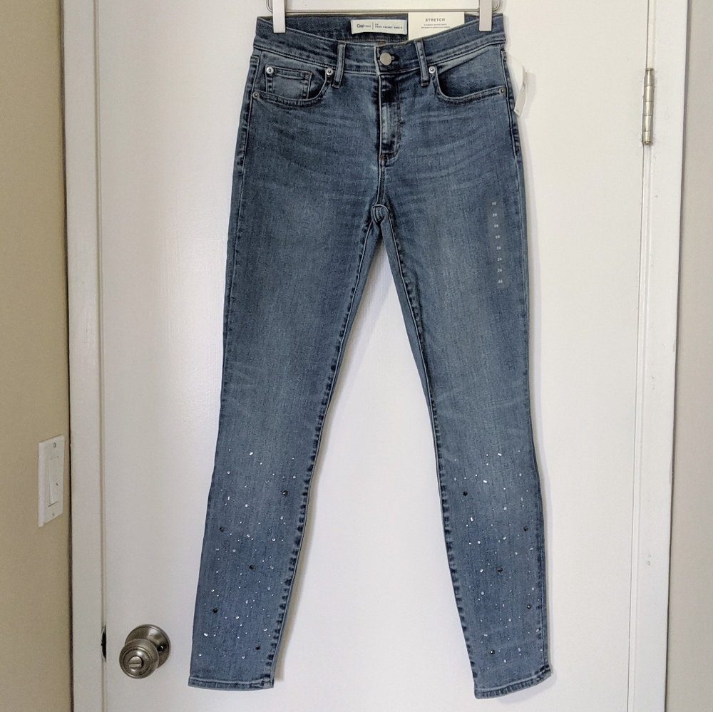 Skinny jeans with detail